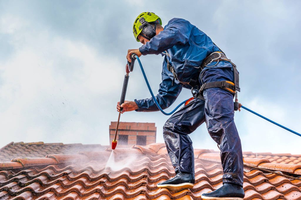 roof cleaning 